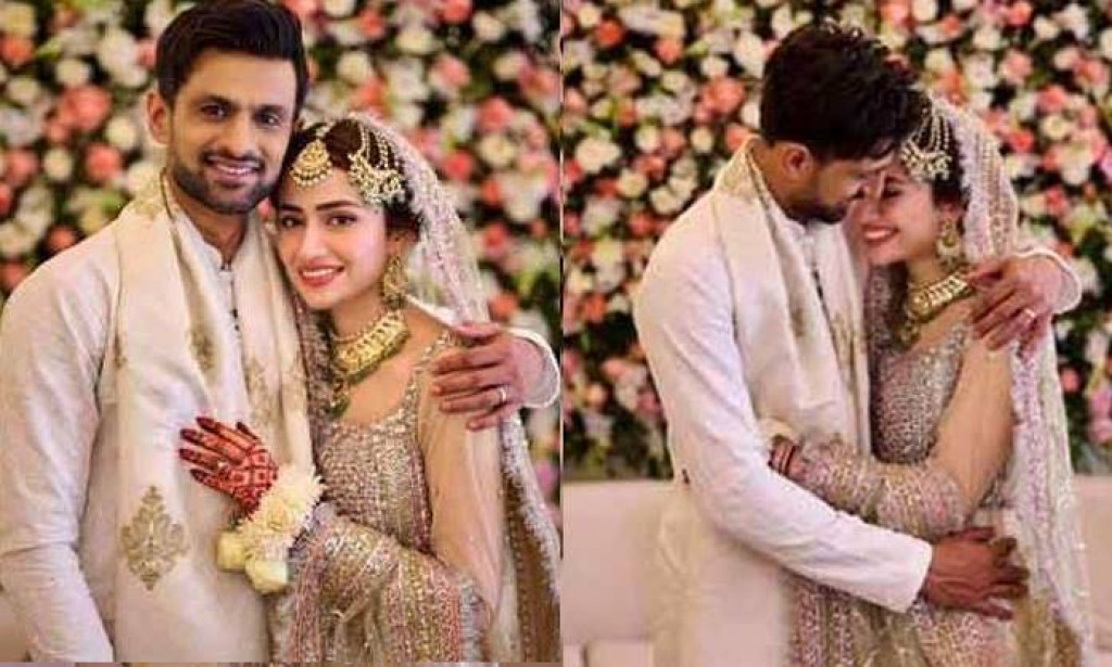 Shoaib Malik and Sana Javed's marriage takes Pakistan by storm