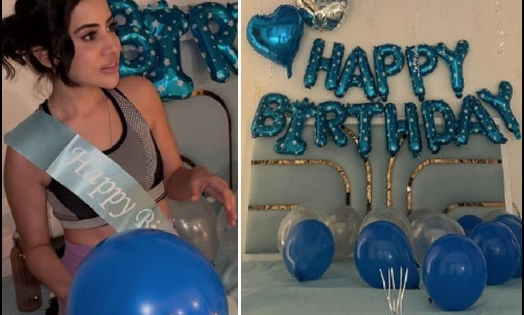 Urfi Javed celebrates 21st birthday, video goes viral