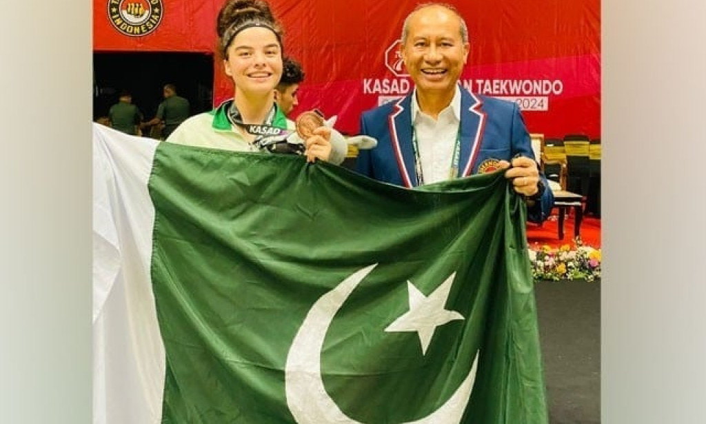 Pakistani student wins bronze medal at 6th Asian Taekwondo Championship